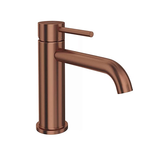 Kerama Marazzi Смеситель для раковины ETERNA однорычажный, без донного клапана 3/8”, брашированная медь, pvd