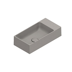 Catalano Premium Раковина 50x25см, без отв., цвет: Tortora Satinato
