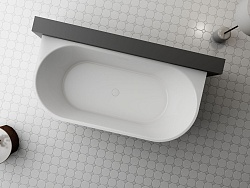 Ванна акриловая Vincea VBT-621, 1700*800*580, цвет белый, слив-перелив в комплекте, белый,