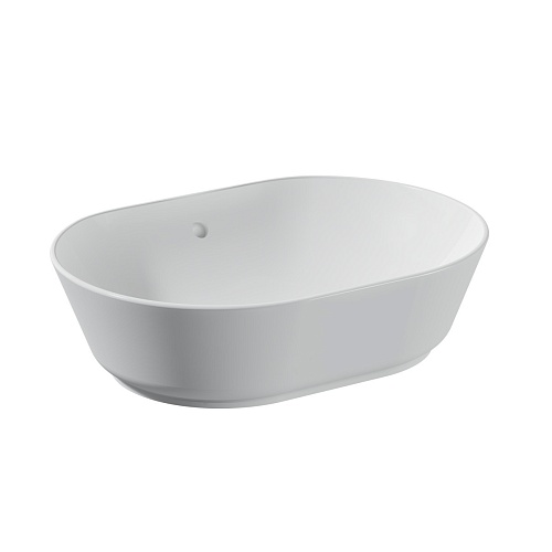 Раковина чаша VitrA Geo 7427B003-0012 55 x 40 см накладная белая антибактериальное покрытие Hygiene