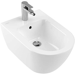 Villeroy&Boch Subway 2.0 Биде подвесное 375*565*280, с 1 отв. под смеситель, цвет альпийский белый