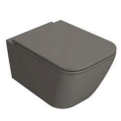 GLOBO Stone Унитаз подвесной Безободковый 52*36см