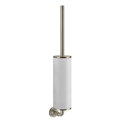 GESSI VENTI20 Ершик для унитаза подвесной, цвет белый, фурнитура Finox Brushed Nickel