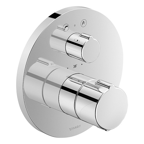 Duravit скрытая часть смесителя 1/2, цвет хром