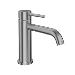 Kerama Marazzi Смеситель для раковины ETERNA однорычажный, без донного клапана 3/8”, нержавеющая сталь