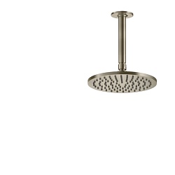GESSI INCISO Потолочная душевая головка шарнирная на 1/2", &Oslash;200 мм, цвет: finox