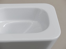 Унитаз подвесной Ceramicanova Miro, смыв торнадо 3.0, крышка - сиденье из дюропласта с микролифтом и функцией быстрого снятия, скрытые крепления, цвет белый, арт CN11003T