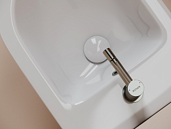 Биде подвесное Ceramicanova Alba, с крепежом для полностью скрытого монтажа, цвет белый, арт. CN11006