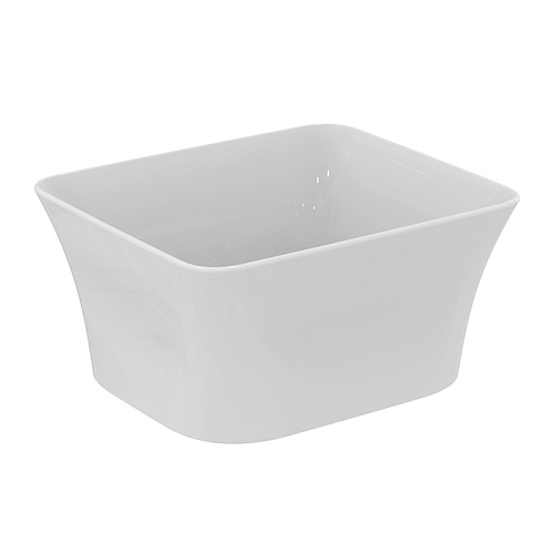 Ideal Standard La Dolce Vita Раковина 400х345хh200 мм, накладная-высокая, без отв. под смес и перелива, с крепежом и шаблоном цвет: белый глянец