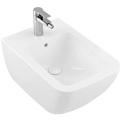 Villeroy&Boch Venticello Биде подвесное 375*560*285, с 1 отв. под смеситель, цвет альпийский белый