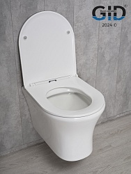 Унитаз подвесной Gid Tr2101 62232Y белый 49x36x36