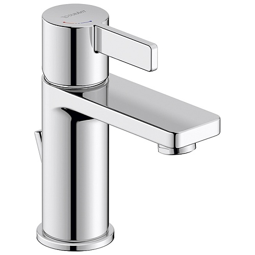 Duravit D-Neo Смеситель для раковины, 1 отв., EcoStart, цвет: хром