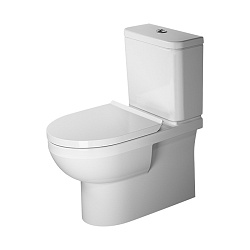 Duravit DuraStyle basic Унитаз моноблок напольный безободковый 365х650 мм, слив универсальный, цвет белый (Спец.цена из наличия)