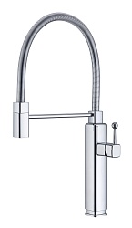 Смеситель для кухни Vincea VKF-101CH, хром,