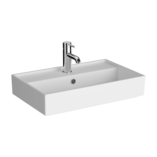 Раковина VitrA ArchiPlan 7401B003-0001 60 x 38 см белая антибактериальное покрытие Hygiene