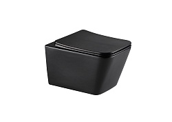 Унитаз подвесной Tornado Gid Tr2143TF-BM 62302Y черный матовый 49x34x36