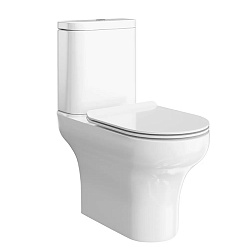 Kerama Marazzi Бачок для унитаза BUONGIORNO, белый глянцевый