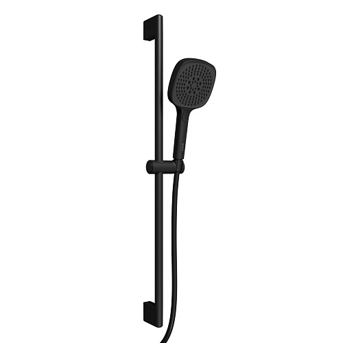 Душевая стойка VitrA Core Square A4591736EXP с ручным душем без смесителя матовая черная