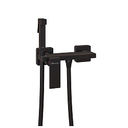 Гигиенический душ со смесителем Knotlor FHS02S0BL, черный