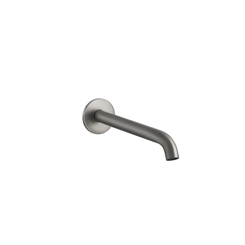 GESSI 316 Настенный излив 200мм на 1/2&rdquo;, комбинируемый с удаленным управлением (не входит в комплект), цвет: steel brushed