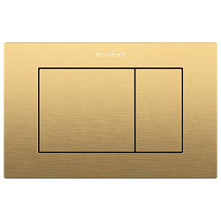 Кнопка для инсталляции, нерж.сталь Matt Gold NEW