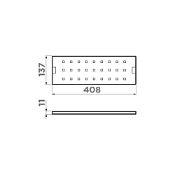 Подставка-сушка для посуды FP-01 PRO-GB Matt