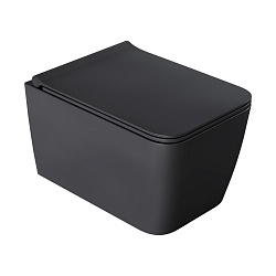 Zen подвесной унитаз с крышкой ANTHRACITE