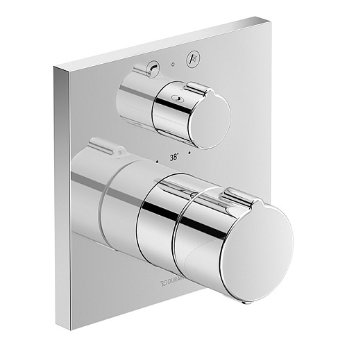 Duravit скрытая часть смесителя 1/2, цвет хром