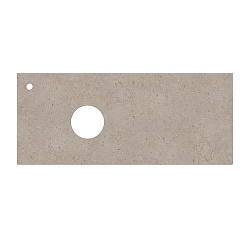 Kerama Marazzi MAGICA Столешница из керамогранита для накладных раковин Риккарди 120 см, бежевый матовый