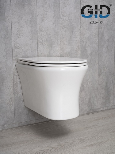 Унитаз подвесной Gid Tr2101 62232Y белый 49x36x36