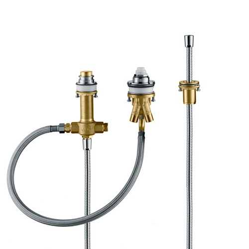 Hansgrohe скрытая часть смесителя на 3 отверстия на край ванны, для 32551000, 74551000, 71731000, 71731000, 72417000, 71313000