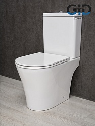 Унитаз напольный Gid Tn2124 62244Y белый 60.5x36x82.5
