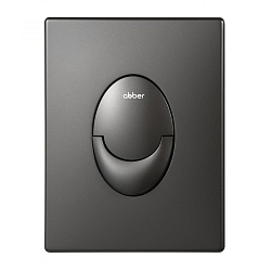 Кнопка смыва ABBER AC0125NG пневматическая, никель