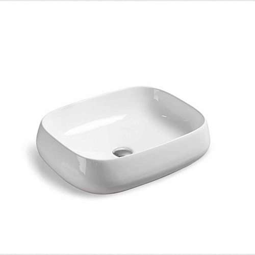 Раковина керамическая Vincea VBS-107, 560*420*145, цвет белый,