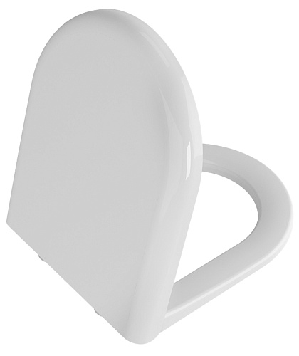 Сиденье для унитаза VitrA Zentrum 94-003-009 круглое белое дюропласт с микролифтом