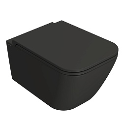 GLOBO Stone Унитаз подвесной Безободковый 52*36см