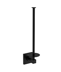 Держатель для туалетной бумаги VitrA Root A4480836 подвесной матовый черный замак