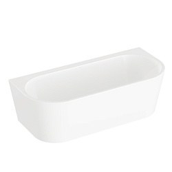 Ванна VitrA Geo 65420006000 180 x 80,5 см отдельностоящая акриловая прямоугольная белая