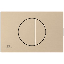 Ideal Standard Oleas M5 Механическая панель смыва, двойной смыв, цвет: PVD Brushed Bronze