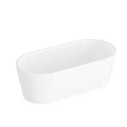 Ванна VitrA Geo 65370006000 170 x 80,5 см отдельностоящая акриловая прямоугольная белая